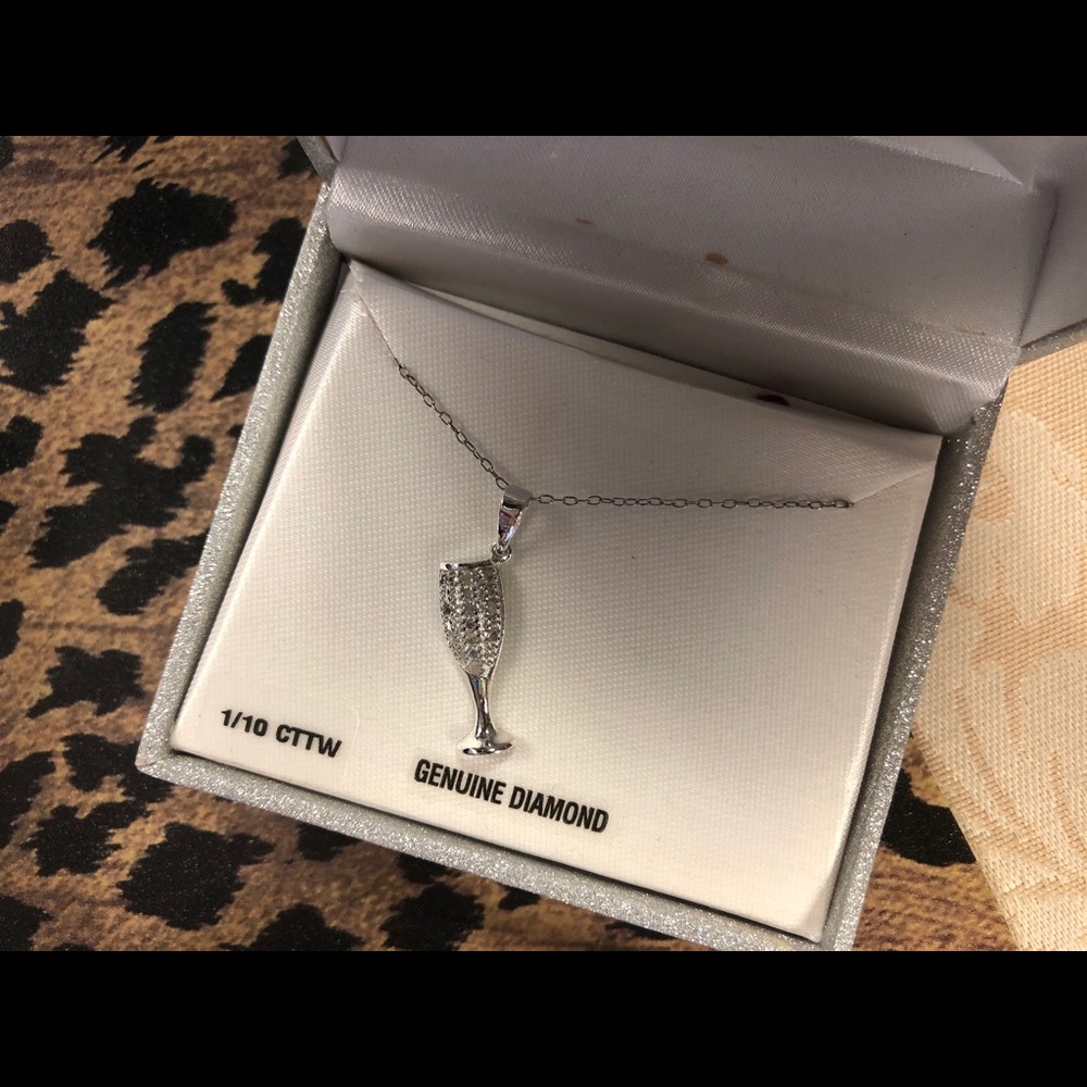 Champagne Necklace